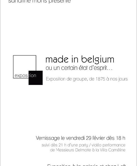 Made in Belgium