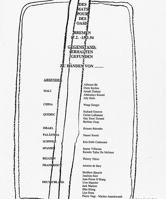 Des mats pour des oasis